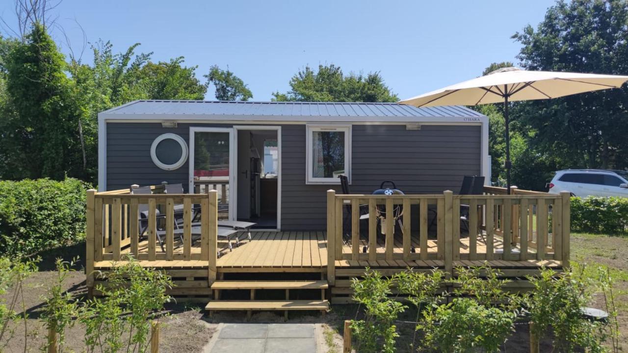 Mobilheim Herz Lauwersoog - Chalet Robbengat Экстерьер фото